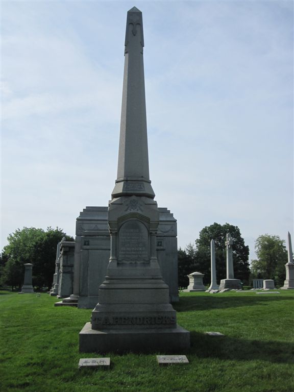 Vice President Thomas Hendricks grave