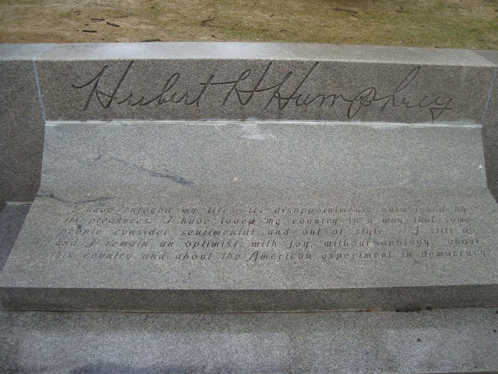 Vice President Hubert Humphrey gravesite 