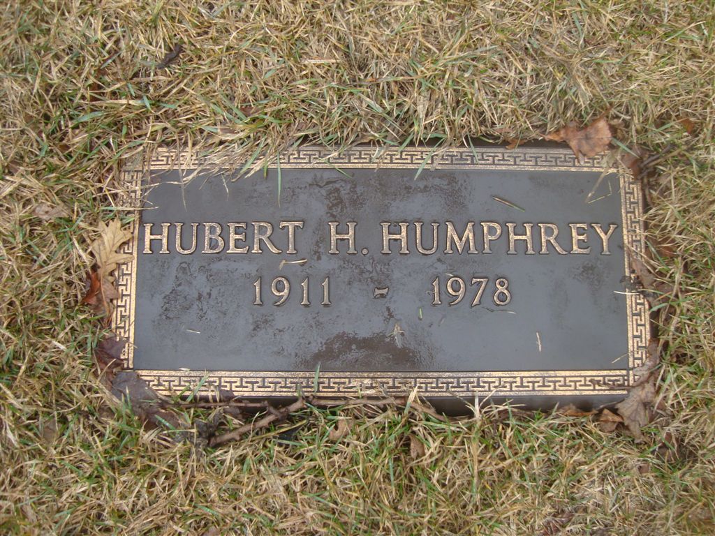 Vice President Hubert Humphrey gravesite 