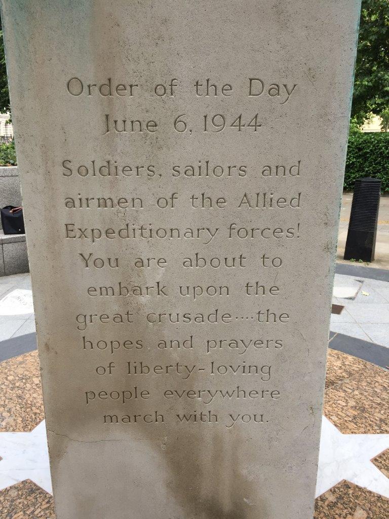 Dwight Eisenhower statue in London