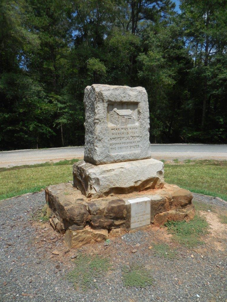 Andrew Jackson birthplace - Waxhaws Region of North and South Carolina