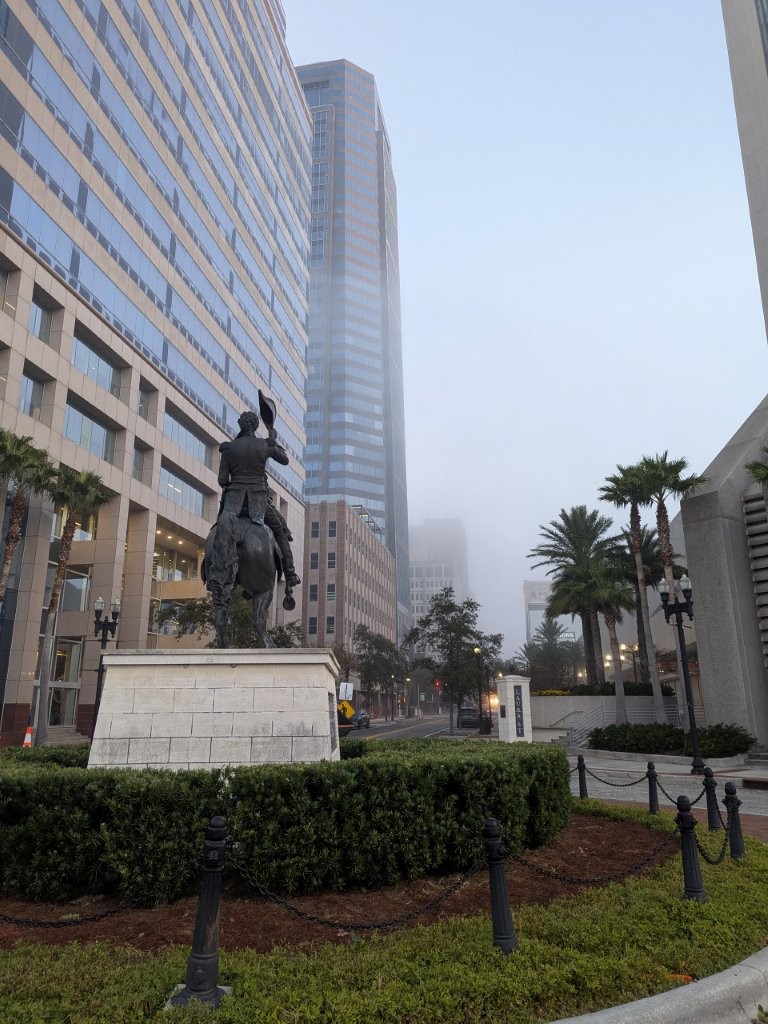 Andrew Jackson memorial in Jacksonville