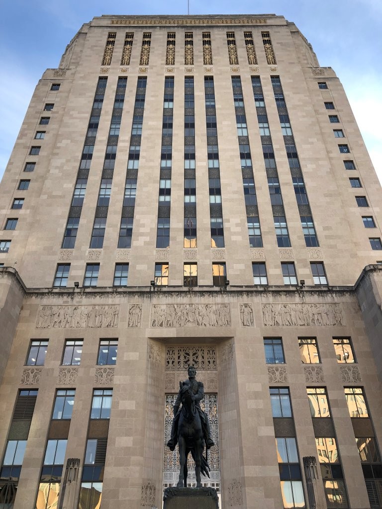 Andrew Jackson statue in Kansas City, Missouri