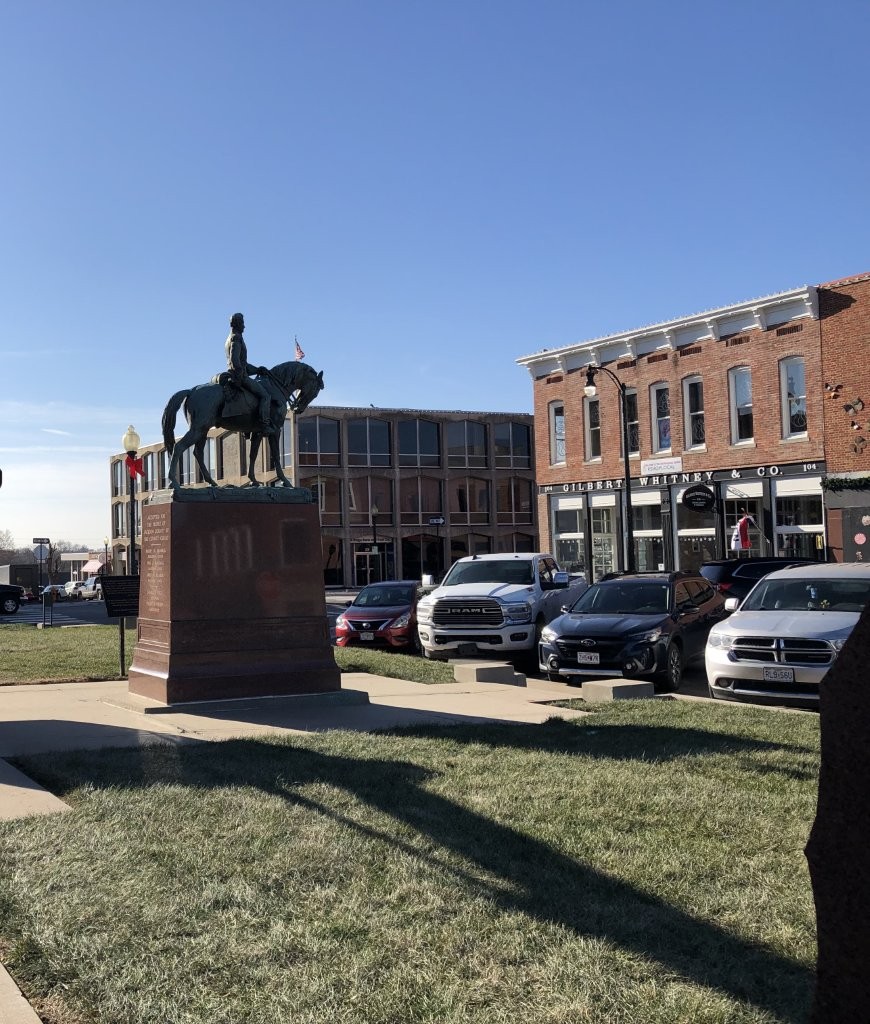 Andrew Jackson monument in Independence, Jackson County, Missouri