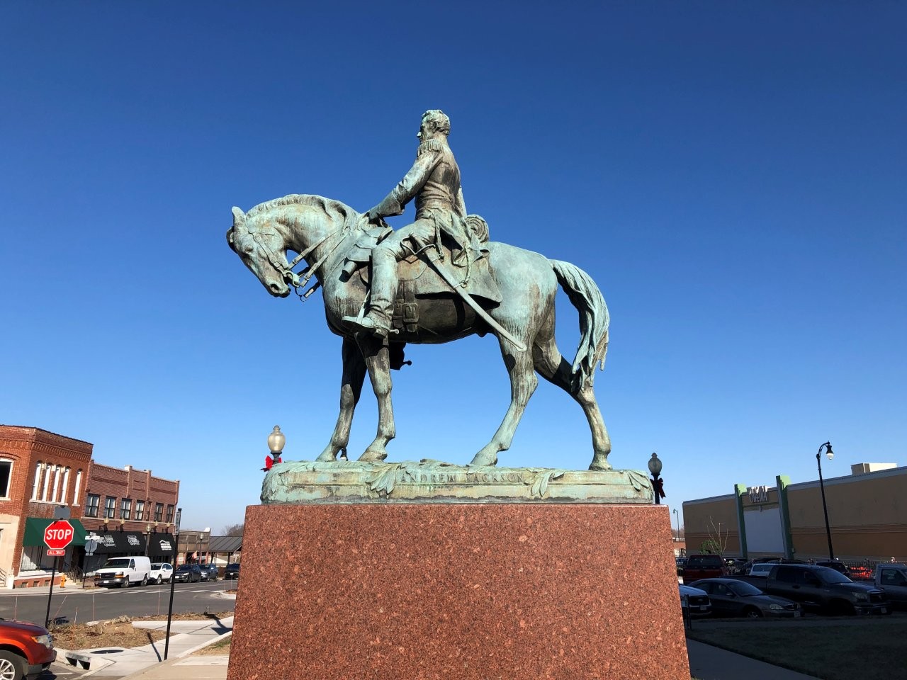 Andrew Jackson equestrian statue in Independence, Missouri