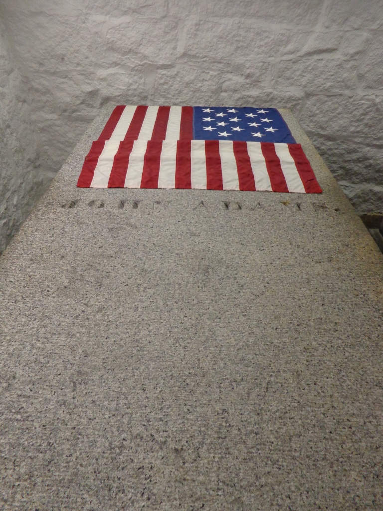 John Adams tombstone