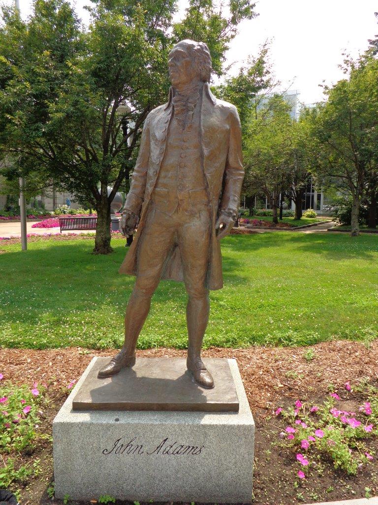 John Adams state in Quincy, Mass