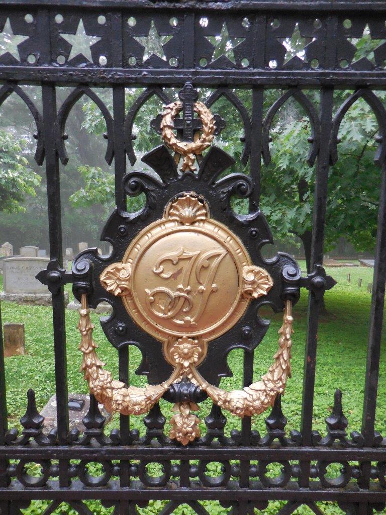 Monticello Cemetery gate