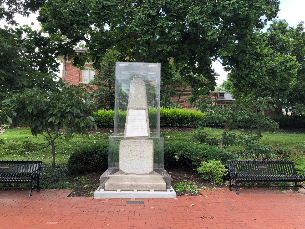 Thomas Jefferson original tombstone