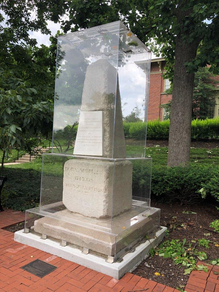 Thomas Jefferson original tombstone