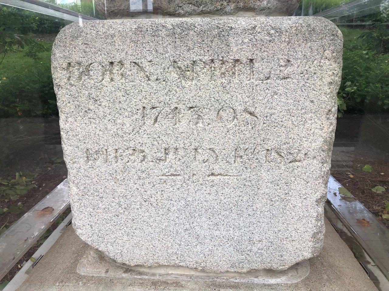 Thomas Jefferson original tombstone