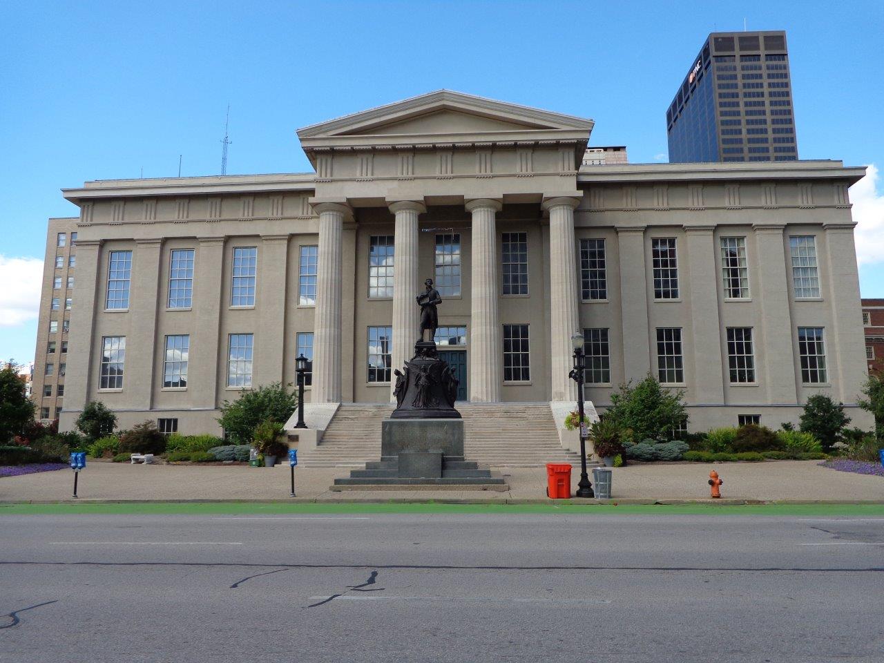 Thomas Jefferson statue in Louisville, Kentucky