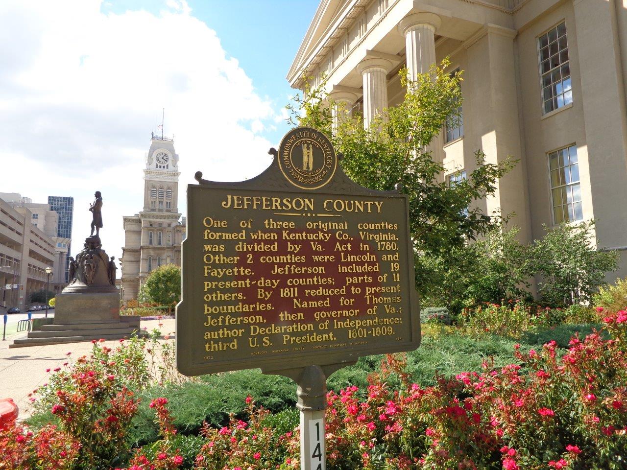 jefferson county kentucky marker