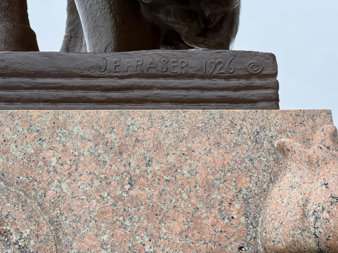 Thomas Jefferson statue at State Capitol in Jefferson City, Missouri