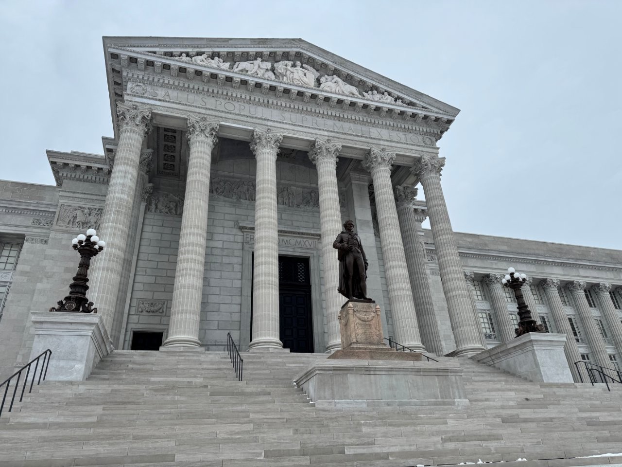 Thomas Jefferson sculpture at Missouri State Capitol in Jefferson City
