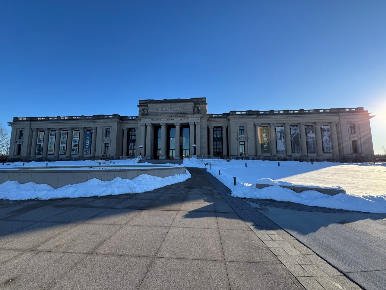 Thomas Jefferson memorial in St. Louis, Missouri