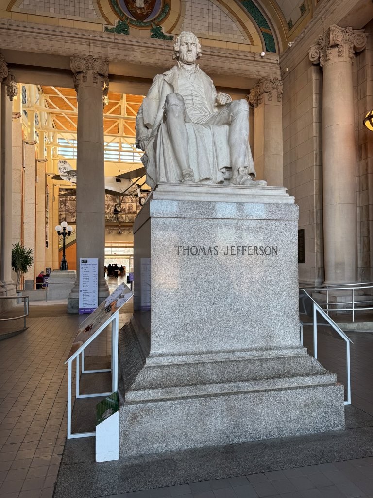 Thomas Jefferson Statue in St. Louis, Missouri