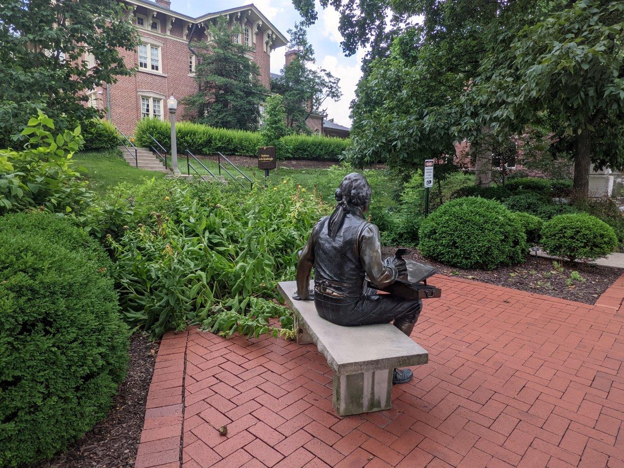 Jefferson Statue at the University of Missouri Columbia