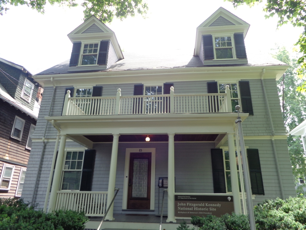 house in which John F. Kennedy was born