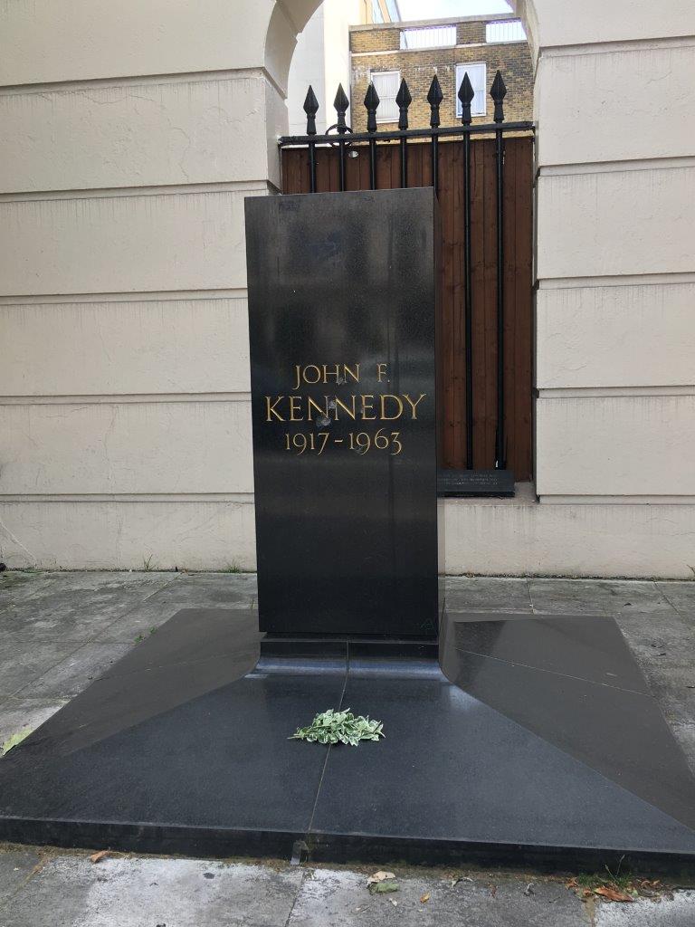 John F. Kennedy bust in London