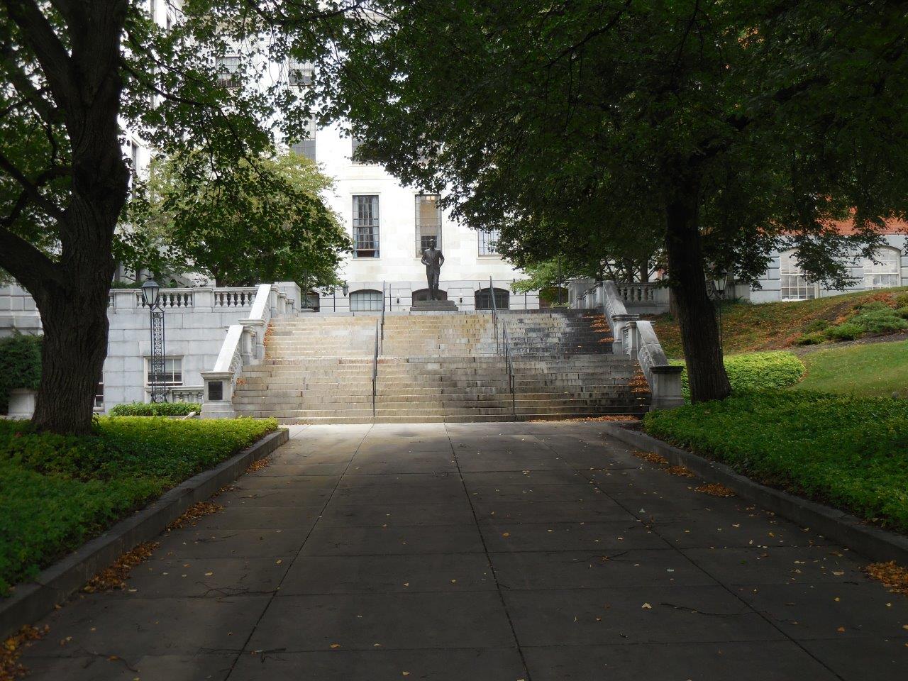 John F. Kennedy statue at Massachusetts State Capitol
