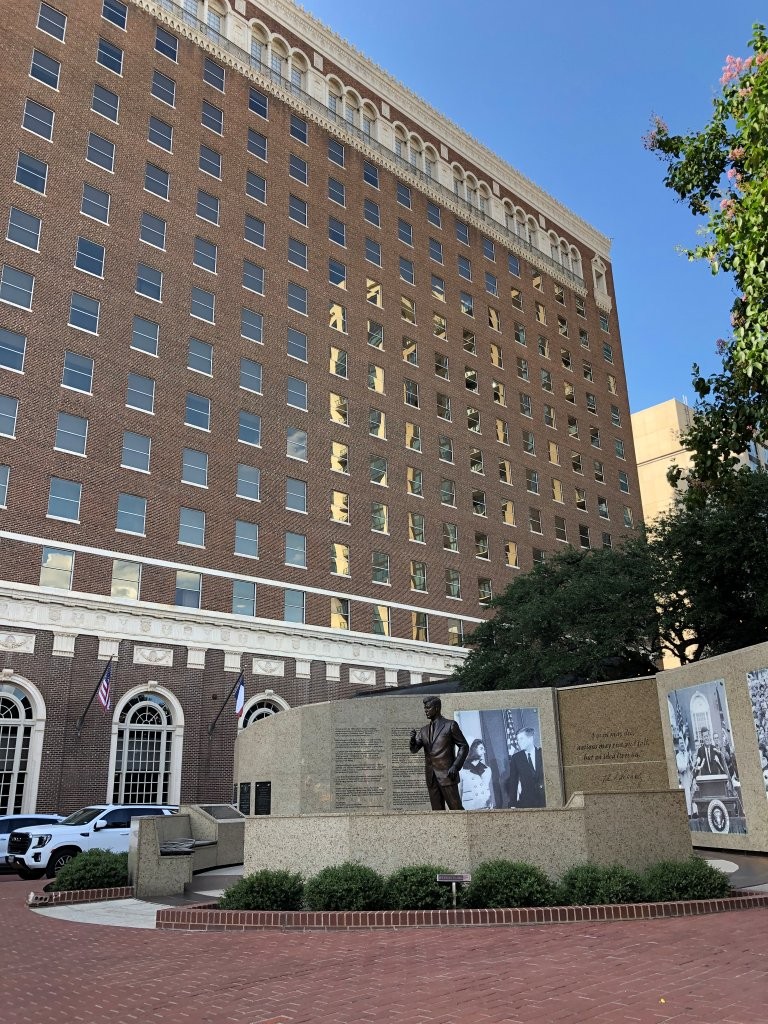 JFK memorial in Ft. Worth, Texas