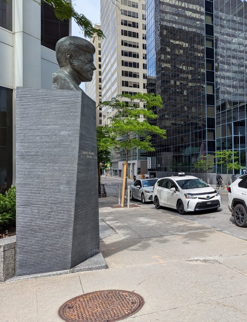 John F. Kennedy Memorial in Montreal, Quebec