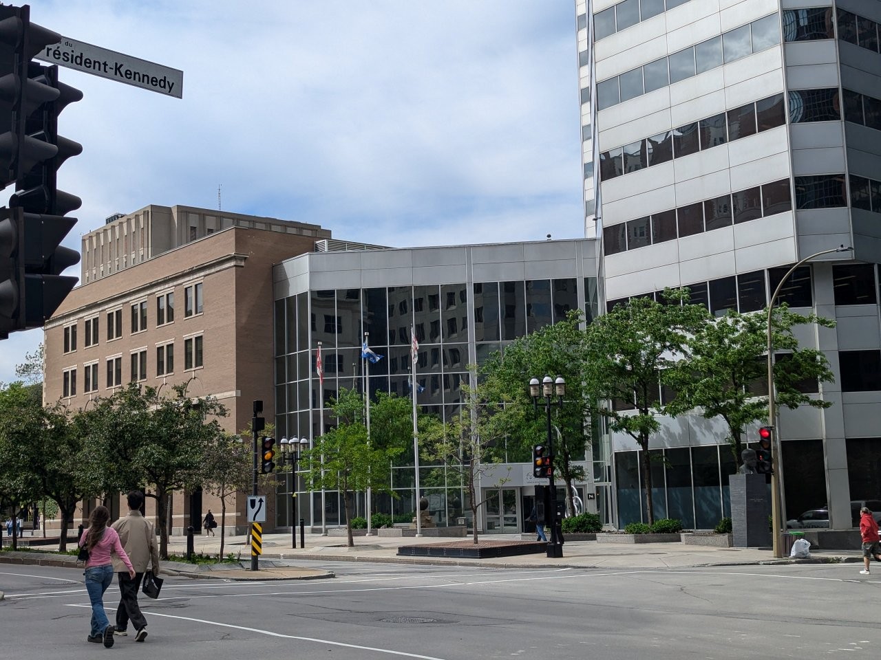John F. Kennedy Monument in Montreal, Quebec