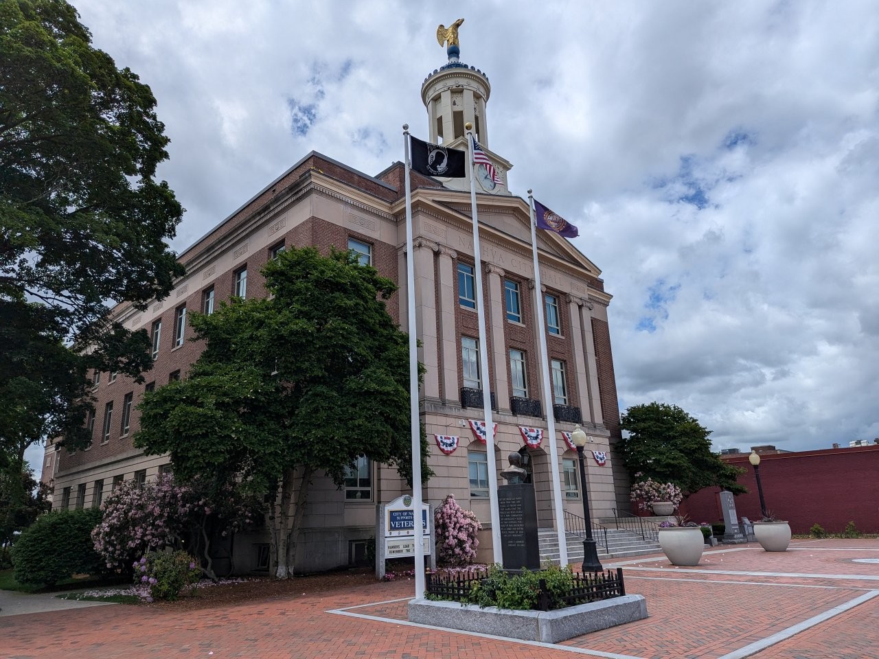 John F. Kennedy Monument in Nashua, New Hampshire