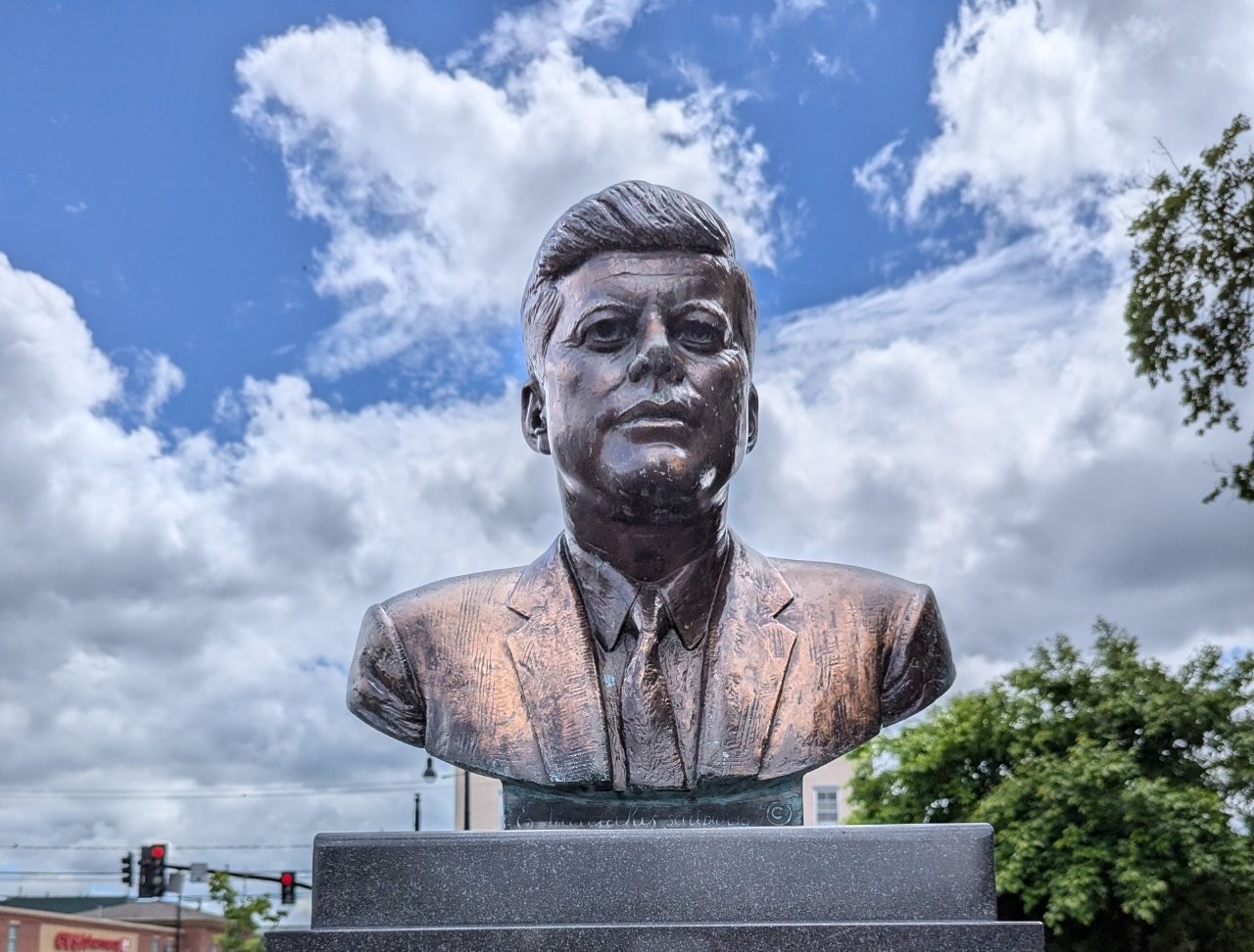 John F. Kennedy Monument in Nashua, New Hampshire
