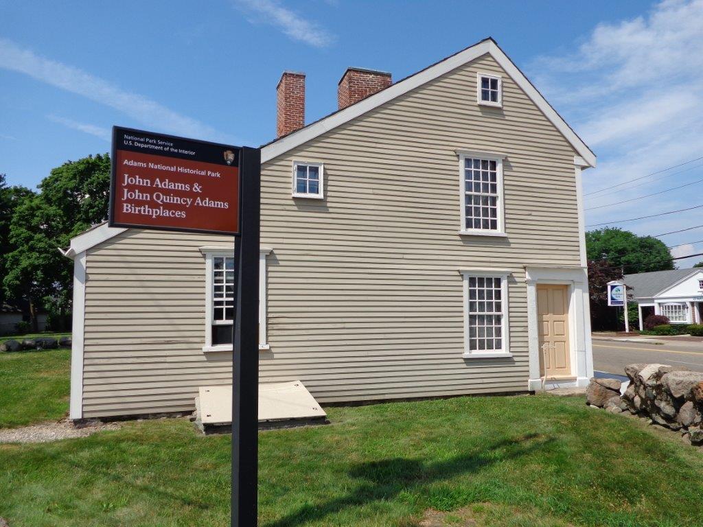 photo of John Quincy Adams birthplace