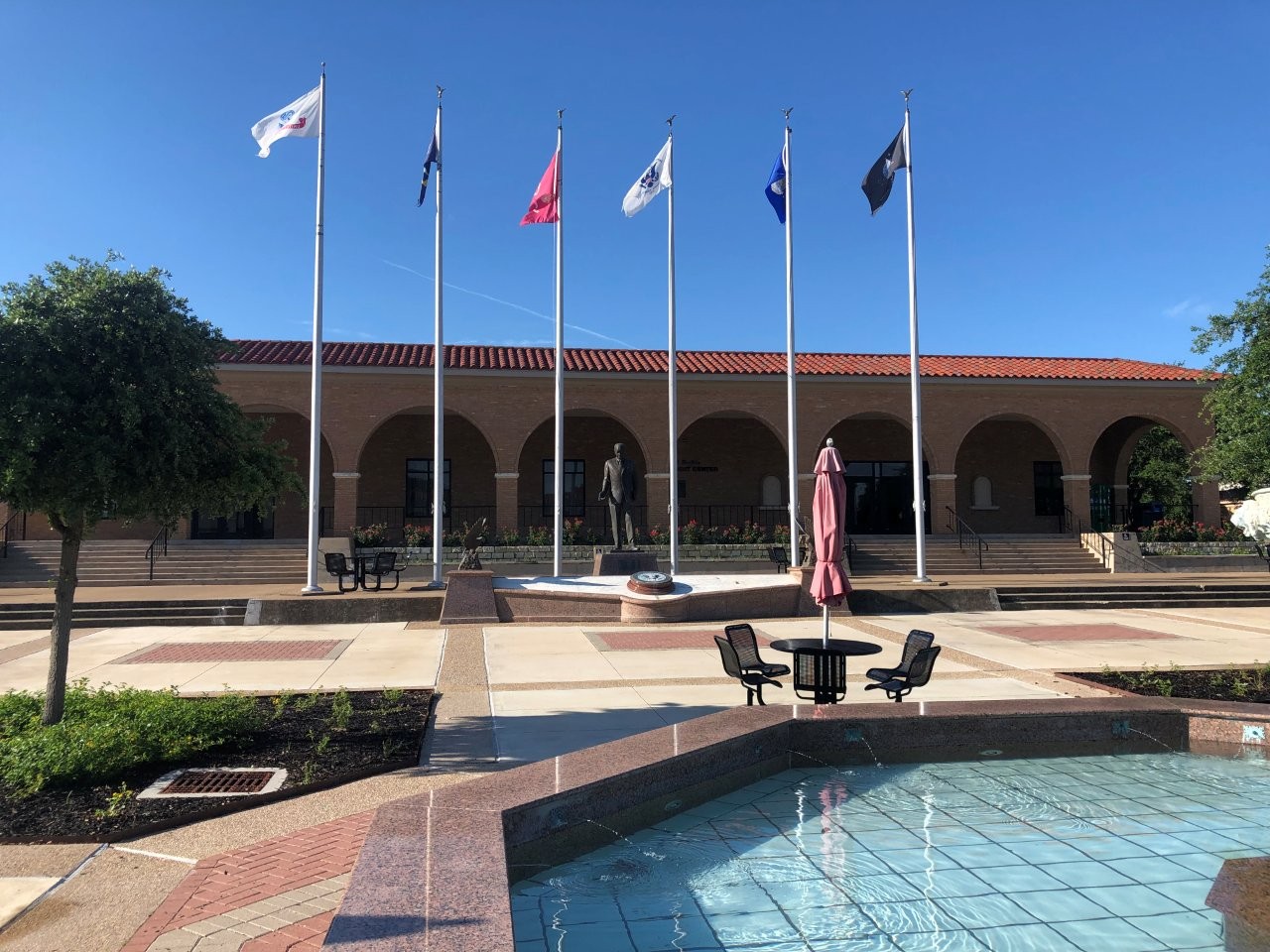 Lyndon B. Johnson statue in Killeen, Texas
