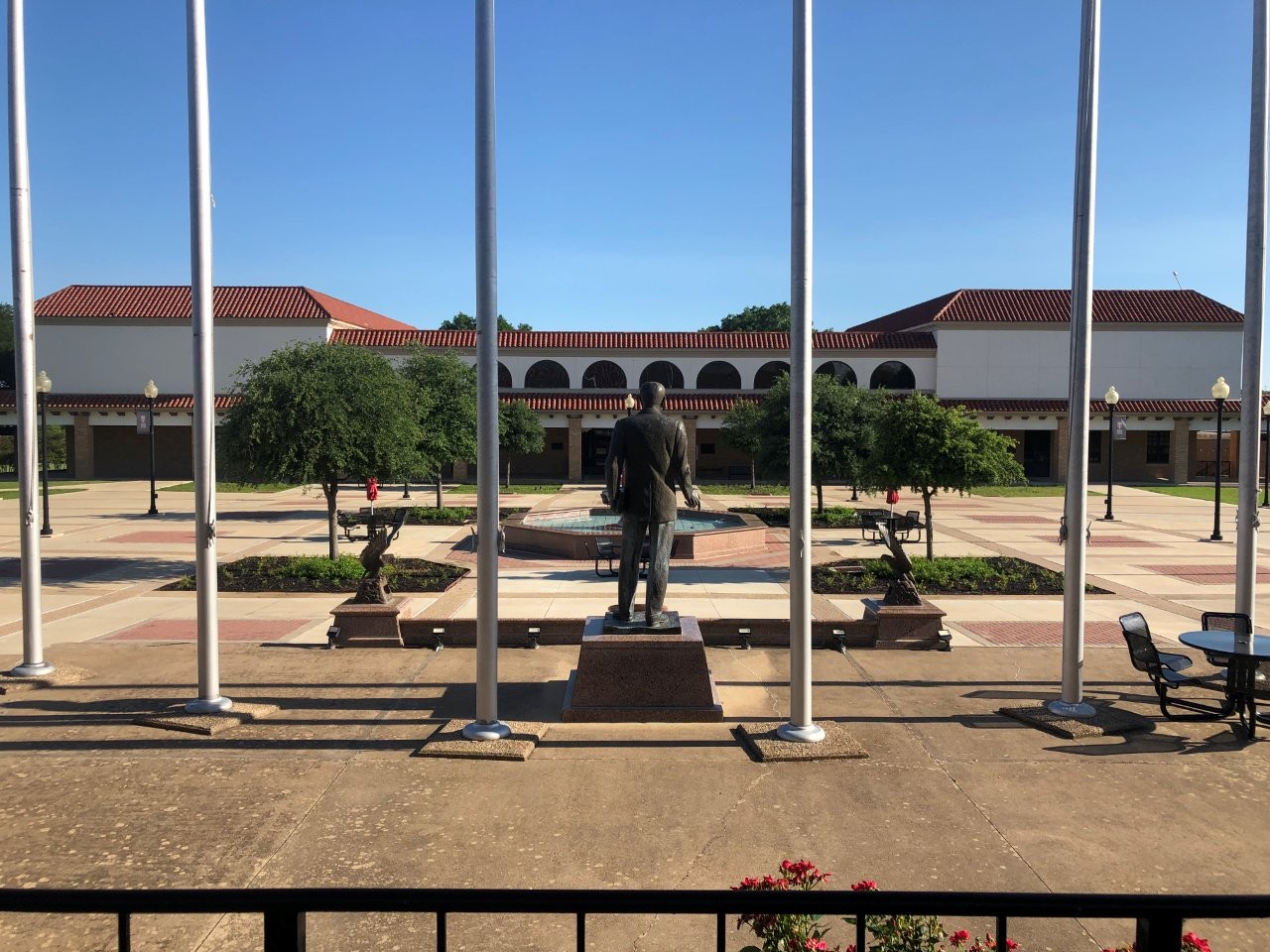 Lyndon B. Johnson statue in Killeen, Texas