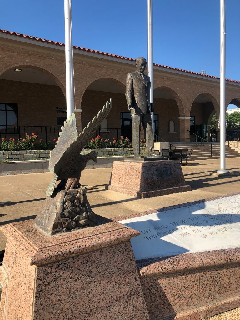 Lyndon B. Johnson monument in Killeen, Texas