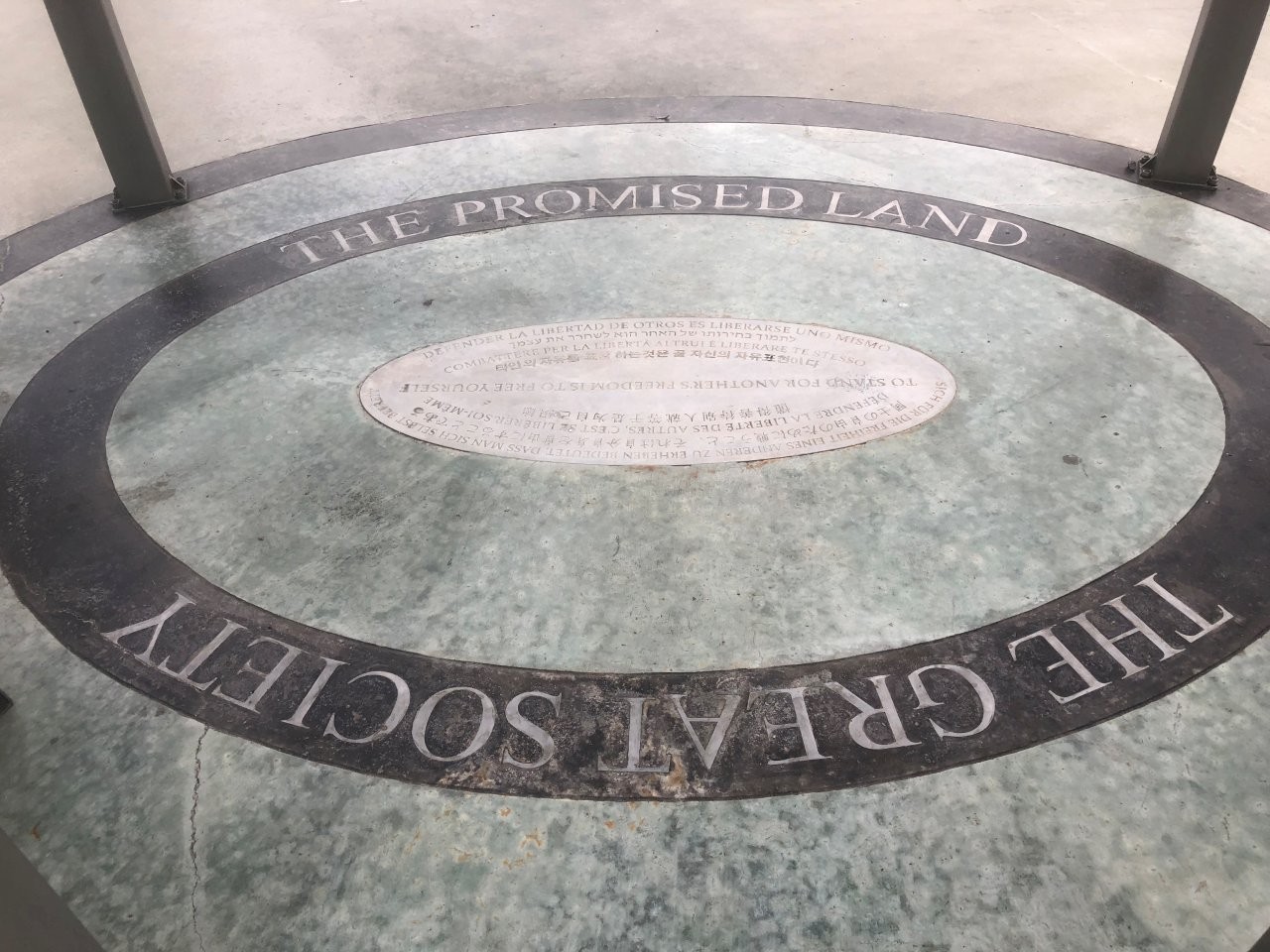 LBJ and MLK memorial in San Marcos, Texas