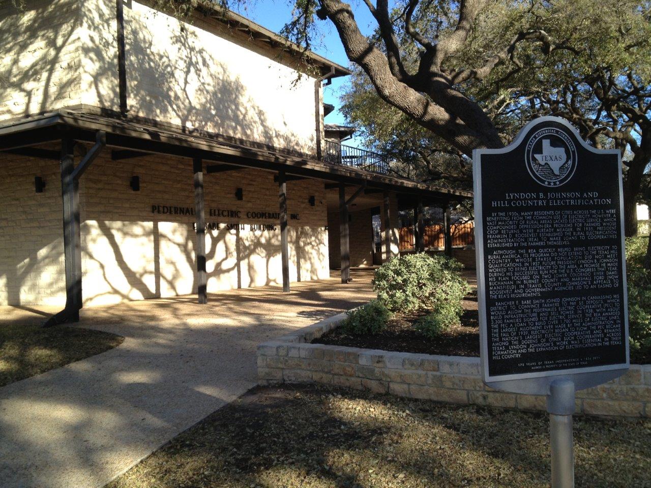 lyndon johnson historical marker