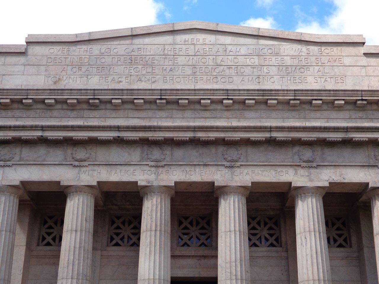 Abraham Lincoln birthplace memorial building