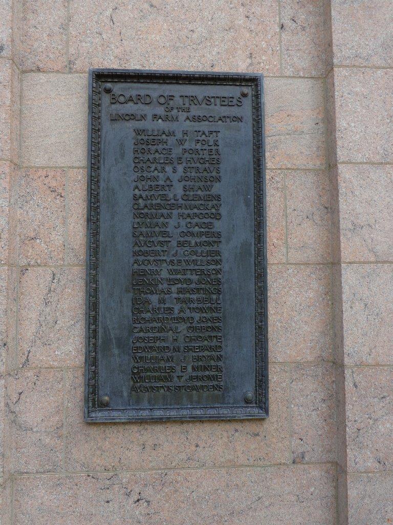 Abraham Lincoln birthplace marker