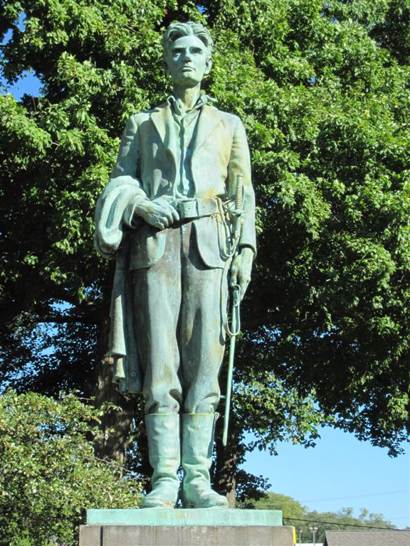 Abraham Lincoln Statue in Dixon, IL