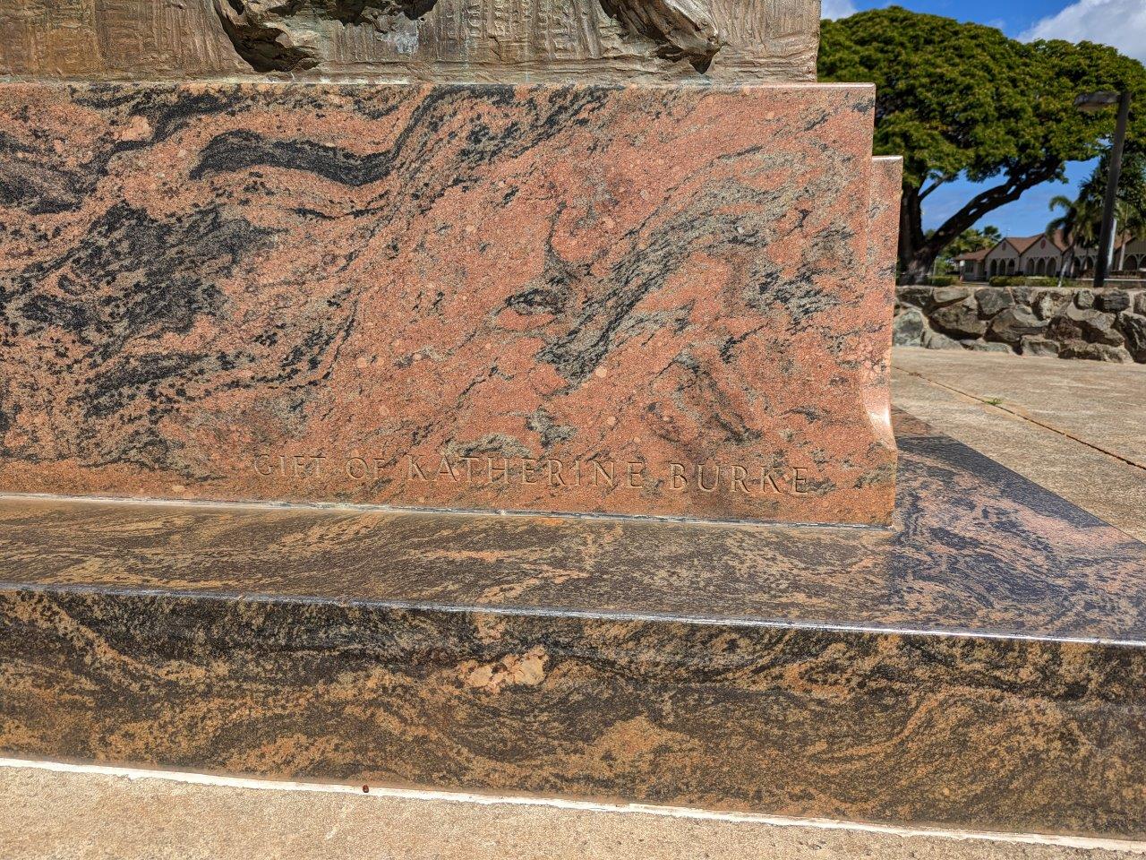 Lincoln the Frontiersman statue in Ewa Beach, Honolulu, Oahu, Hawaii