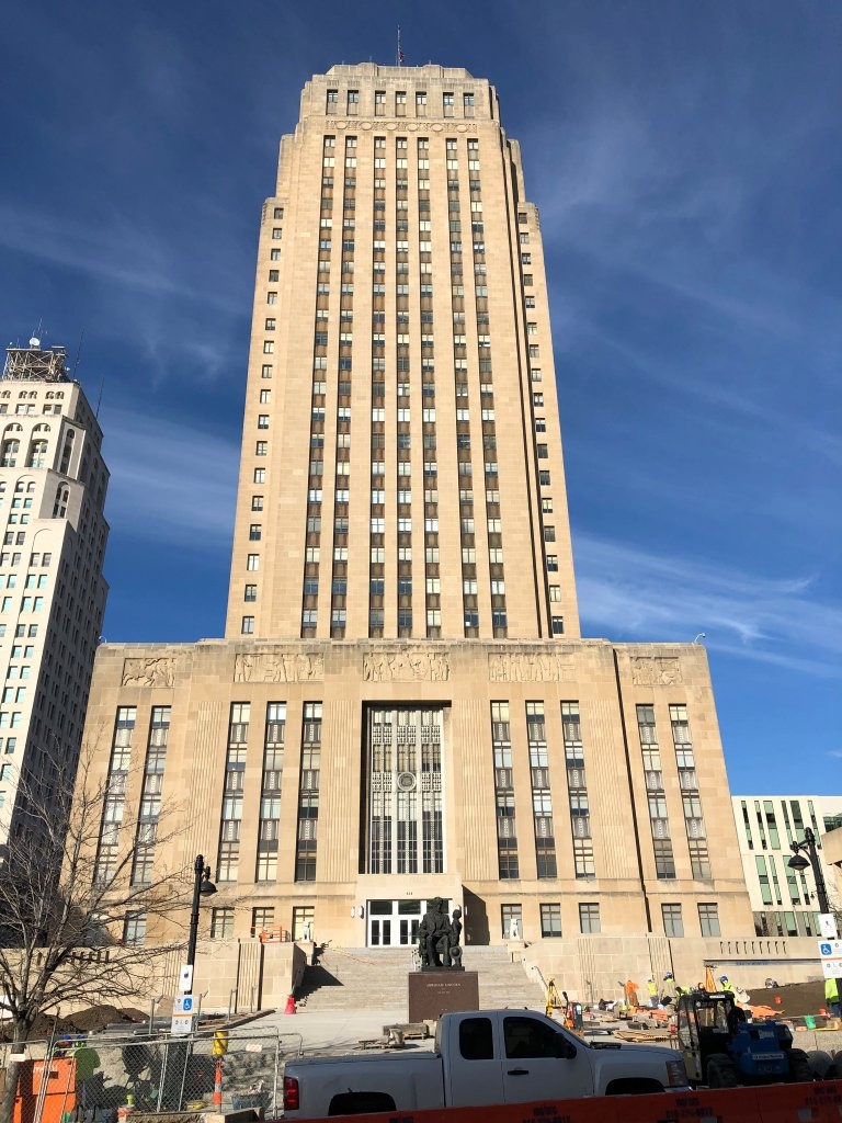 Abraham Lincoln statue at Kansas City City Hall