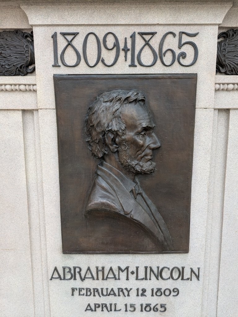 Abraham Lincoln statue in Lowell, Massachusetts