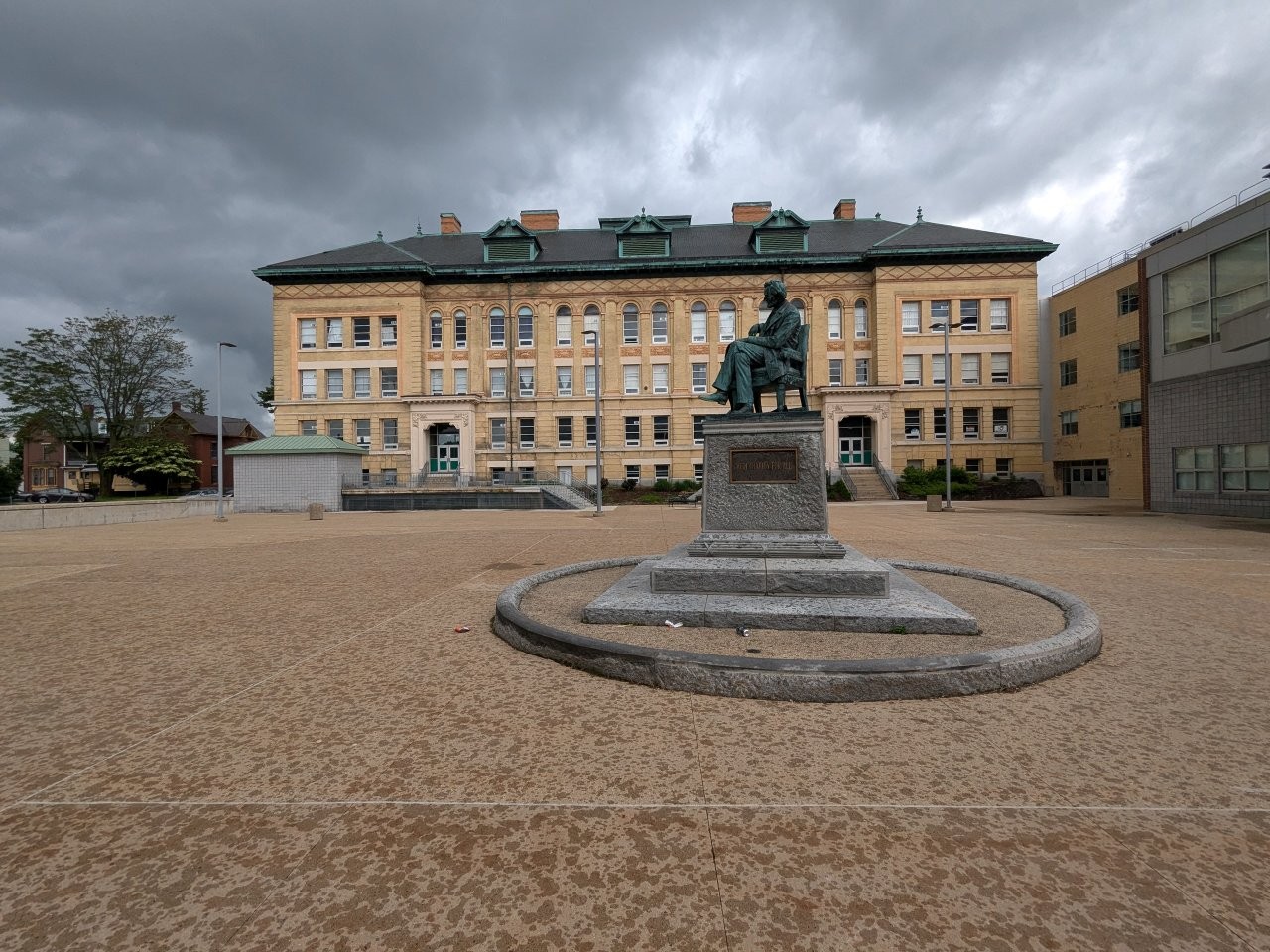 Abraham Lincoln Statue in Manchester, New Hampshire
