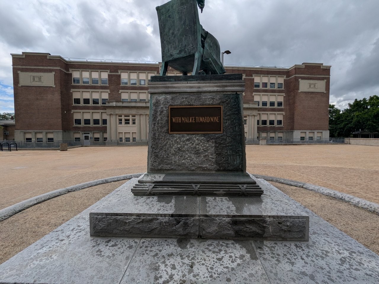 Abraham Lincoln Statue in Manchester, New Hampshire
