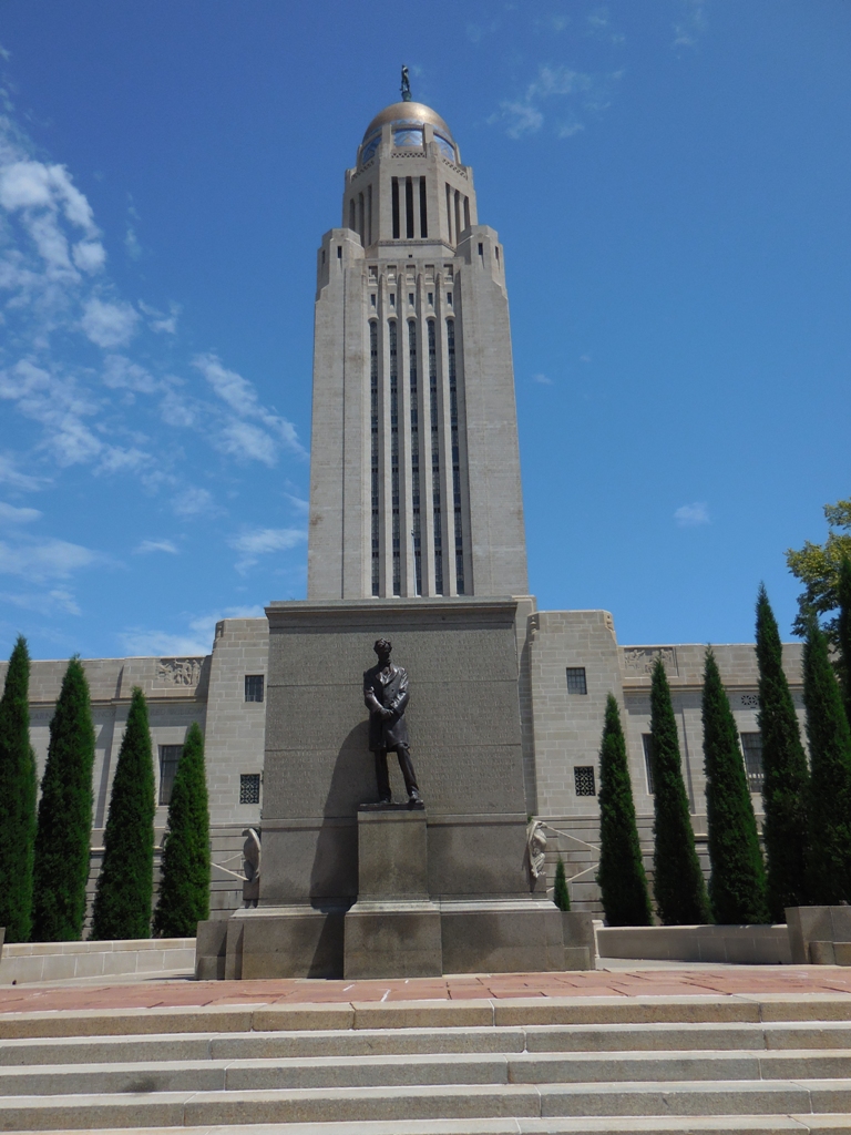 Lincoln Statue at the Nebraska State Capitol