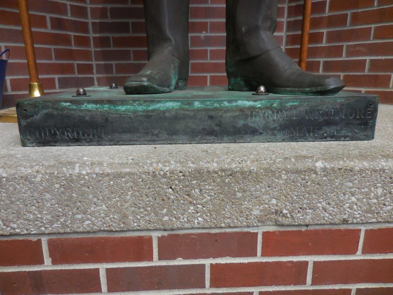 Abraham Lincoln Statue in Omaha, Nebraska