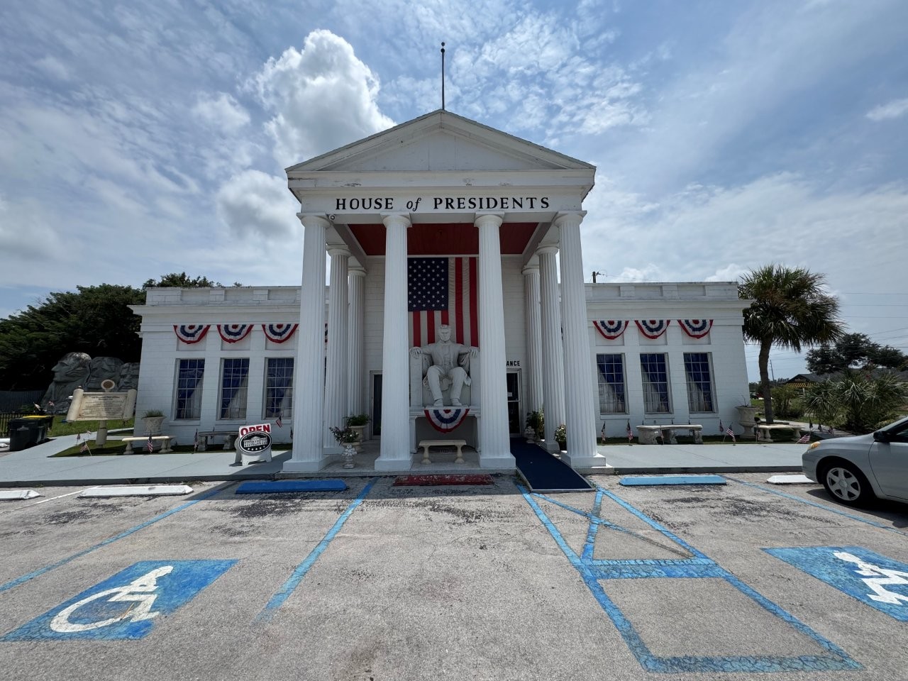 Abraham Lincoln monument in Clermont, Florida