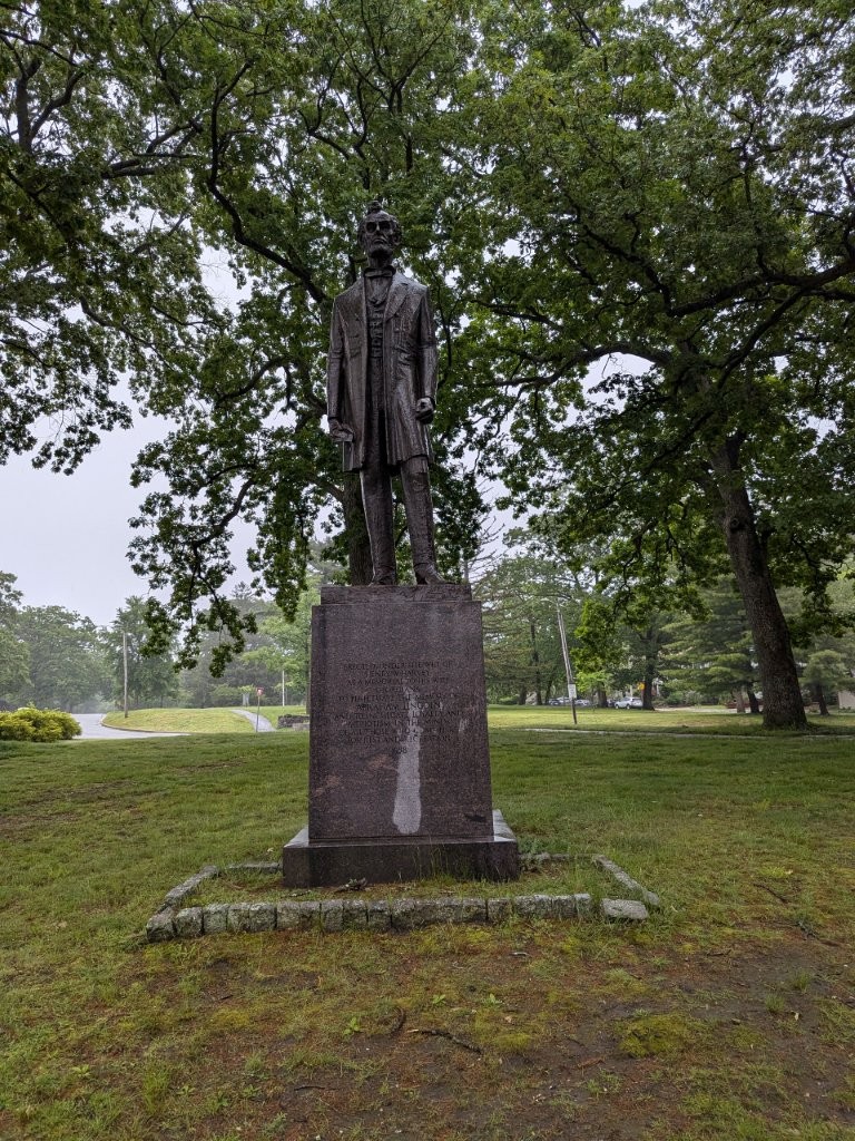 Abraham Lincoln statue in Providence, Rhode Island