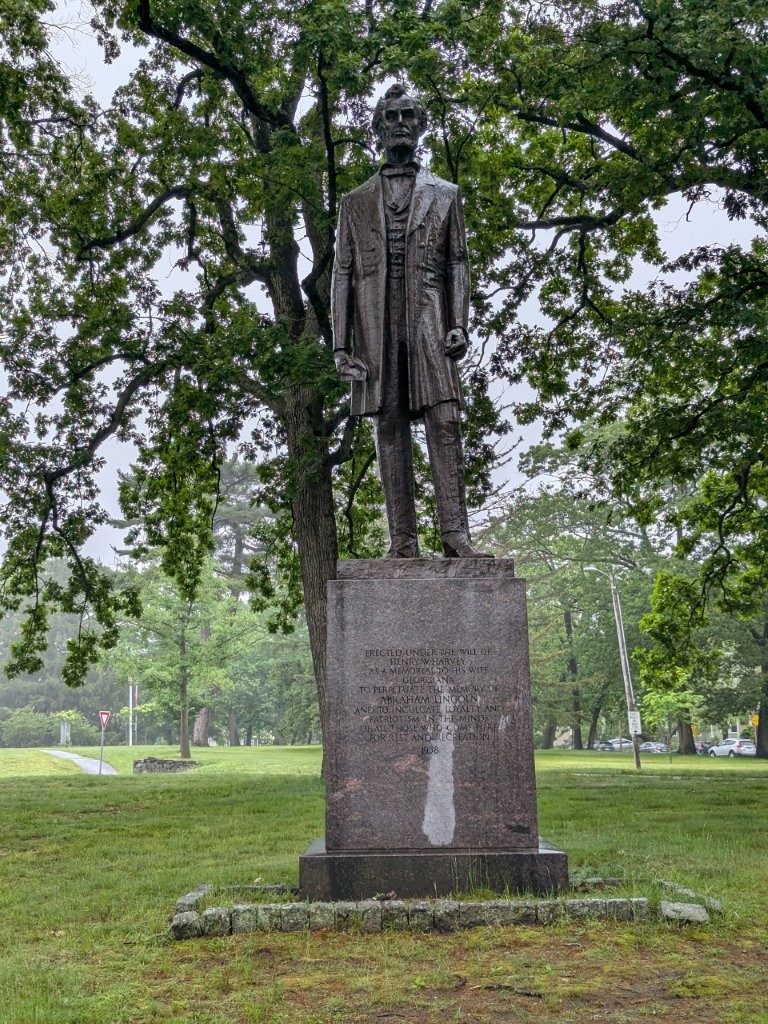 Abraham Lincoln memorial in Providence, Rhode Island