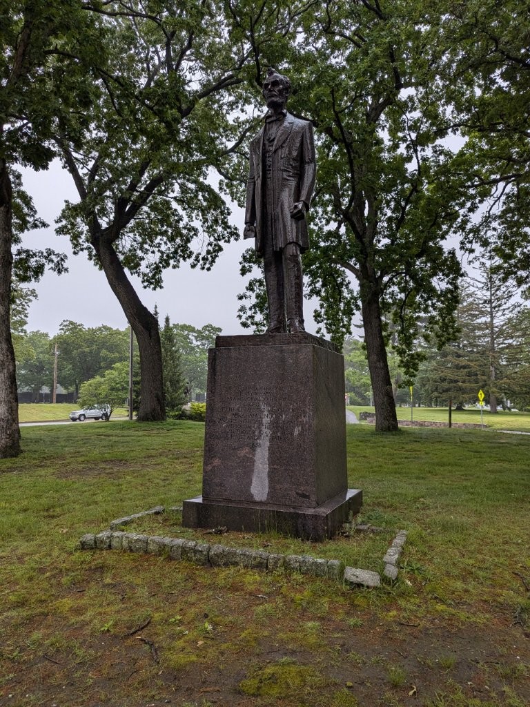 Abraham Lincoln monument in Providence, Rhode Island